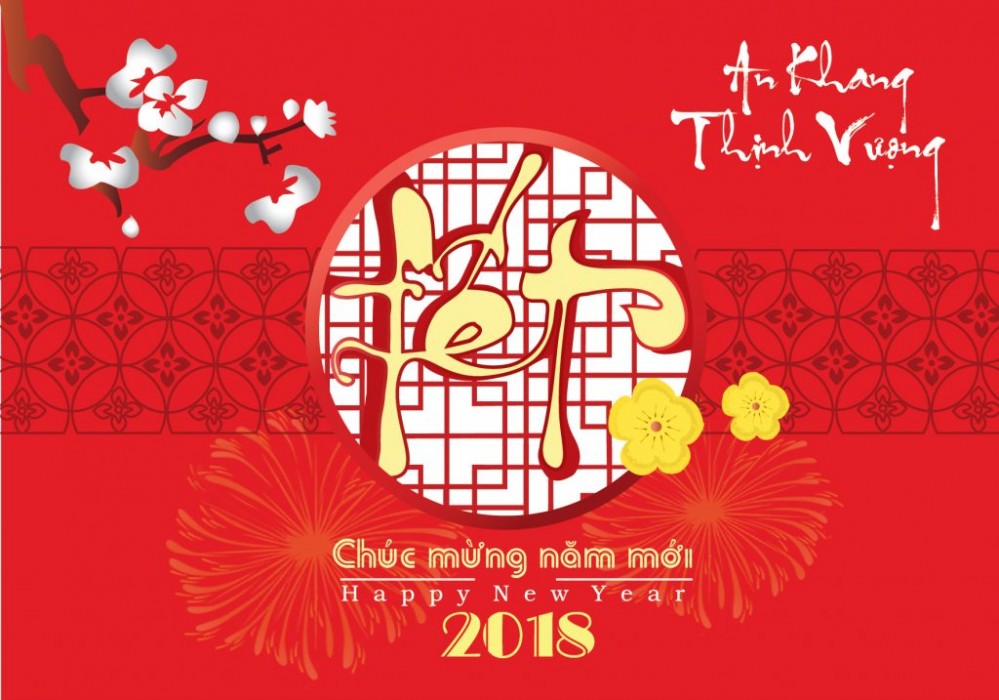 Thông báo lịch nghỉ tết dương lịch 2018