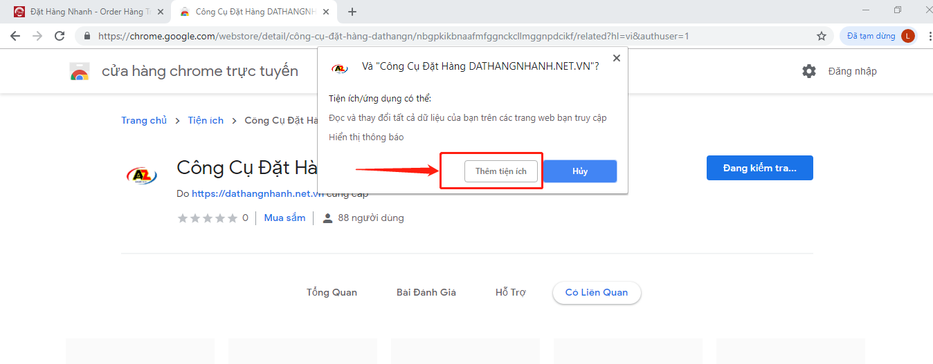 dathangnhanh huongdan addon 003